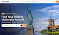 build wix study abroad website overseas education consultancy website