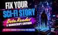 sci fi beta reader ya dystopian cyberpunk techno thriller post apocalyptic novel