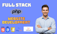 do custom PHP website development and be your PHP backend developer
