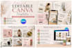 design professional editable canva templates
