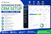 set up CRM automation, pipelines, workflows, and lead management