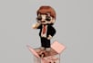 turn anyone into a blind box figure 3d model
