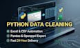 write python scripts to clean and automate excel and csv data
