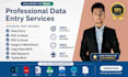 do PDF conversion, image to excel, and data entry