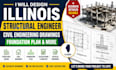 design illinois structural engineer, civil engineering drawings foundation plan