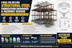 do 3d cad structural steel fabrication drawings and assembly designs