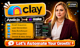 setup apollo io hubspot crm clay com zapier integration make com automation