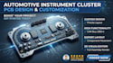 create instrument cluster pcb for automotive applications