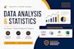 perform statistical data analysis with spss, r, or python