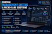 build a custom management system, CRM, or micro saas web app