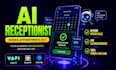 build custom vapi ai voice agent, retell ai receptionist, or voice bot
