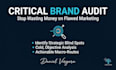audit your brand positioning and business strategy