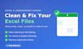 fix excel formulas and organize your