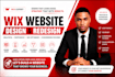 build wix website design wix website redesign wix business website wix ecommerce