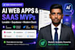 develop ai mobile app or mvp using lovable bolt cursor vibe coding