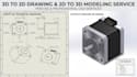 do 3d cad design, 2d drawings and 3d printing design in solidworks