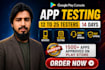 provide 12 testers, google play console, closed testing