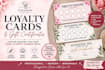 design a custom loyalty card and gift certificate in canva