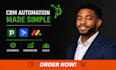 setup hubspot gohighlevel pipedrive zoho salesforce zapier automation workflow