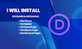 install divi theme and divi bundle with lifetime API key