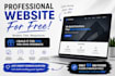 make a free website for you