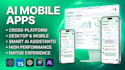 develop a custom cross platform mobile app and web app ai