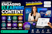 ai elearning course video, ai avatar corporate training, edit elearning videos