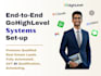 build a premium gohighlevel automation systems