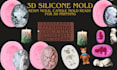 create custom silicone mold, plastic injection mold and cad design