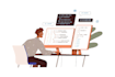 build a secure backend API and web application