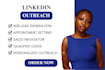 do linkedin outreach b2b lead generation appointment setting