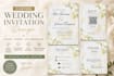 design a luxury custom wedding invitation in canva