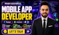 do mobile app development android ios app using flutter firebase