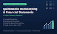 do quickbooks bookkeeping for your US e commerce store