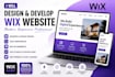 design, develop, or redesign a professional wix website