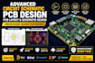 design advance circuit schematic pcb design, pcb layout and schematic design