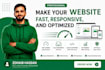make your website fast, responsive, and optimized