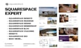 design squarespace therapy website and squarespace photography website