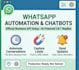 build whatsapp chatbot and business api automation
