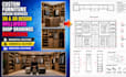 create furniture technically design interior design in autocad