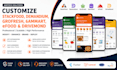 customize stackfood, 6ammart, demandium, gofresh, efood, drivemond flutter app