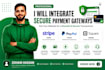 integrate secure payment gateways into your website