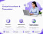 be your professional virtual assistant, ai content creator and translator