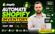 automate shopify inventory, stock sync, product upload, order sync, amazon sync