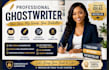 be your professional ebook writer ghost write amazon kindle