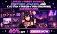create live2d vtuber models, pngtuber avatars, and custom vtuber streaming