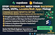 set up your supabase or firebase backend securely