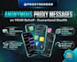 send anonymous message on your behalf