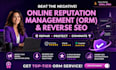 do online reputation management orm, reverse seo optimization, brand reputation