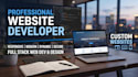create a clean and modern one page website on a budget